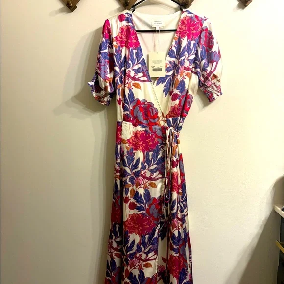 bohme | Dresses | Bohme Nwt Floral Wrap Dress | Poshmark